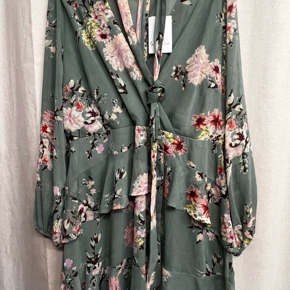 New Love Fire Wrap Style Dress